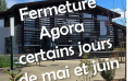 Fermeture de l’Agora