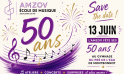 Save the date ! le 13 juin, l’Amzov fête ses 50 ans !!!