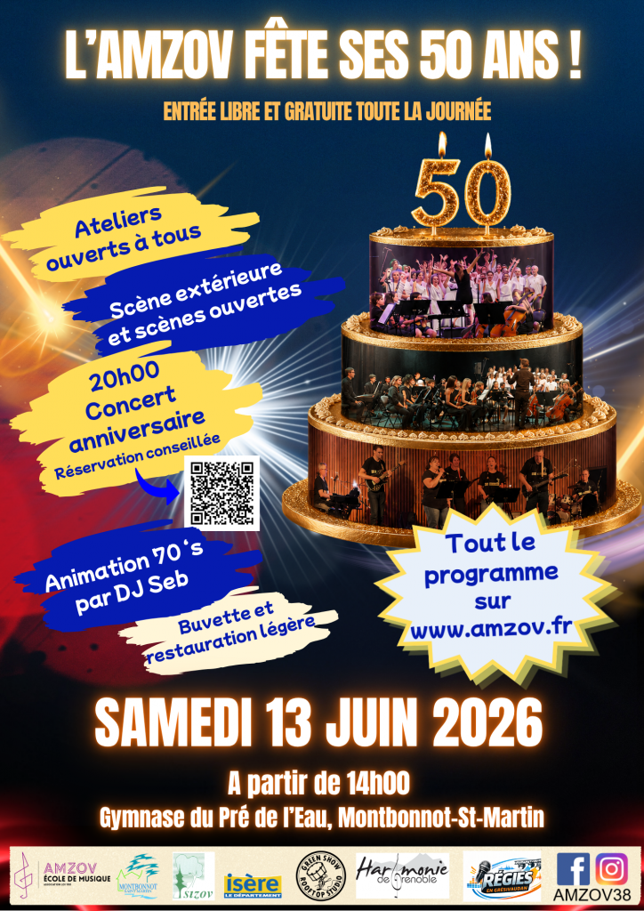 l'Amzov fête ses 50 ans le samedi 13 juin !!!