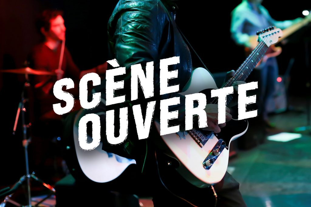 Inscription Scènes ouvertes le samedi 13 juin